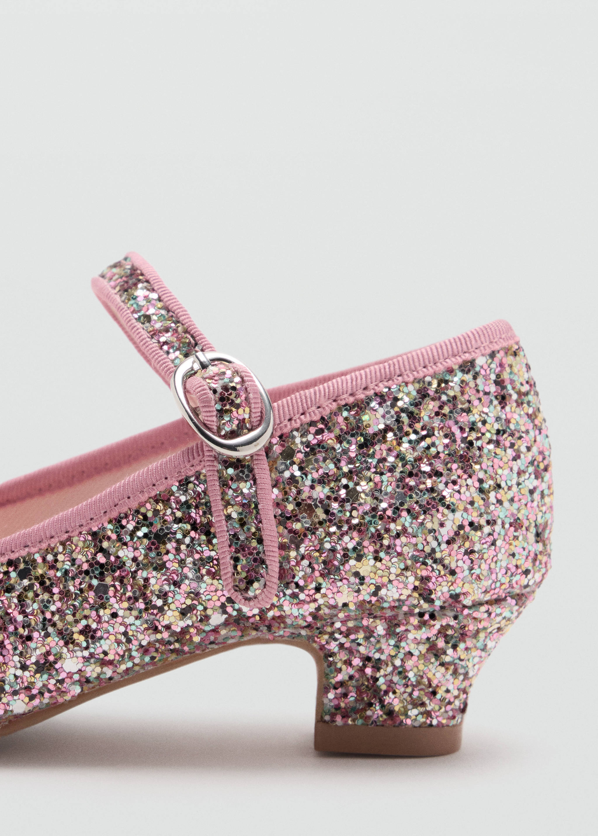 Heeled glitter shoe - Details of the article 1