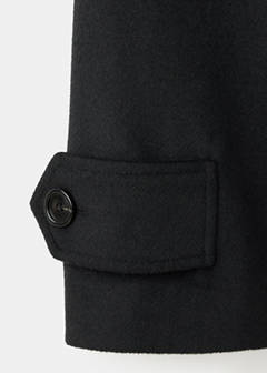 High-neck zip-up jacket — Black 8