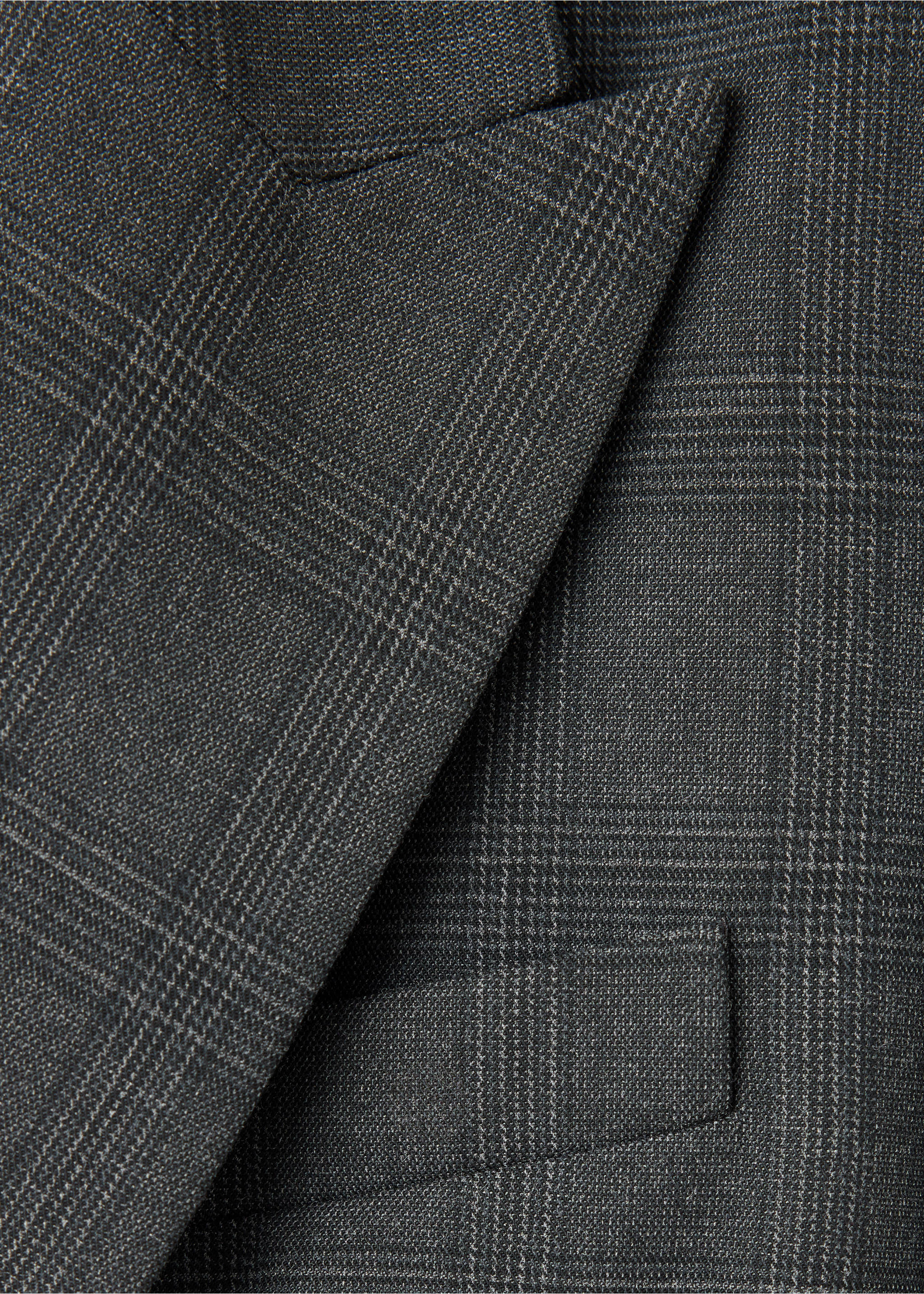 Blazer pau - Details of the article 0, Grey. Ref: 37056730-00.
