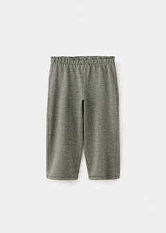 Printed straight trousers — Brown 3