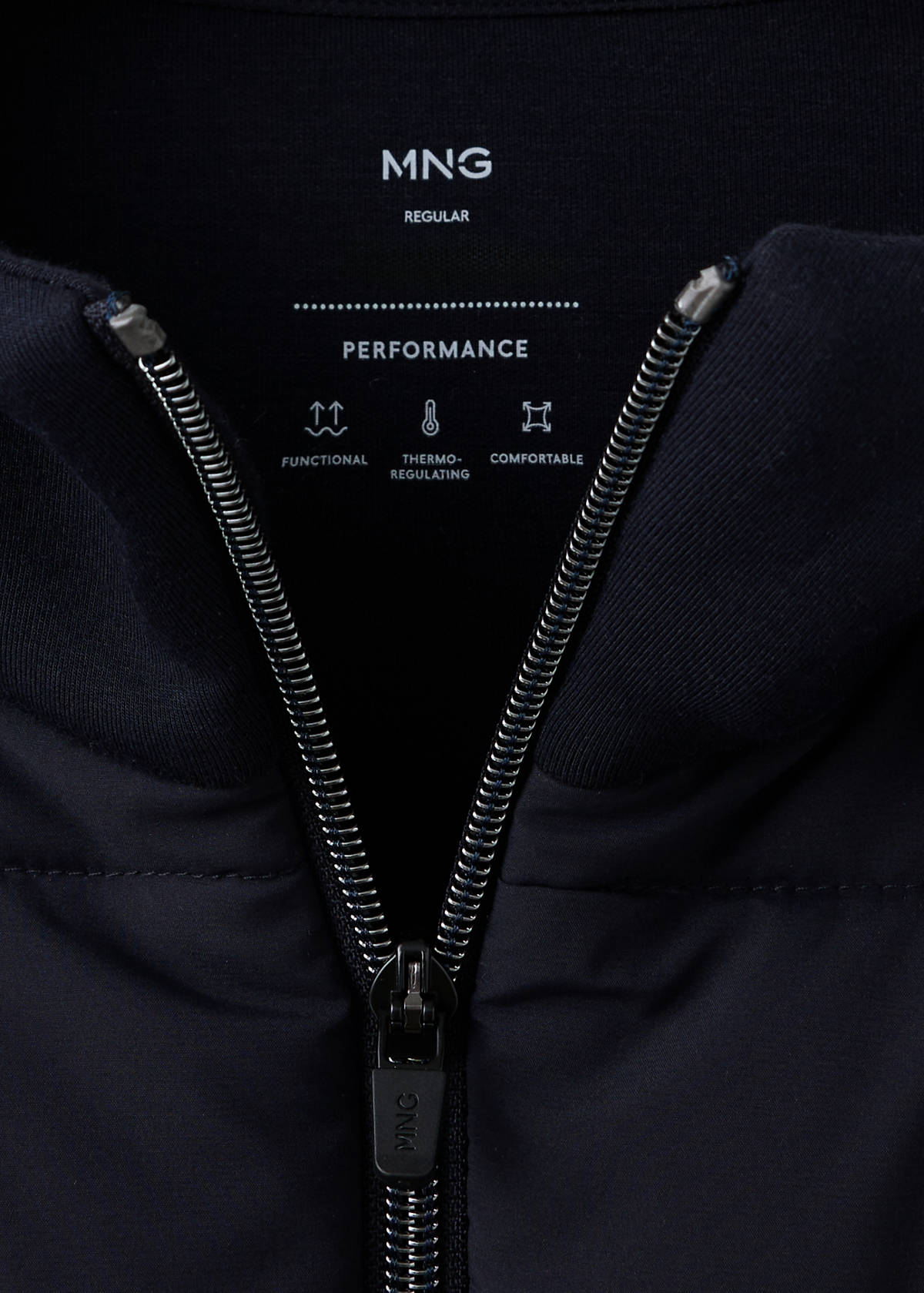 Thermolite® padded jacket — Navy