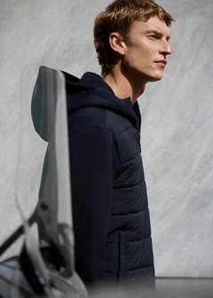 Thermolite® padded jacket — Navy 6
