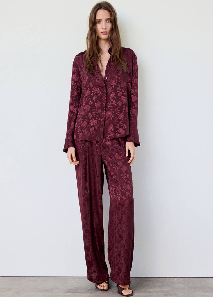 SHIRT CAMMEO-X — Burgundy