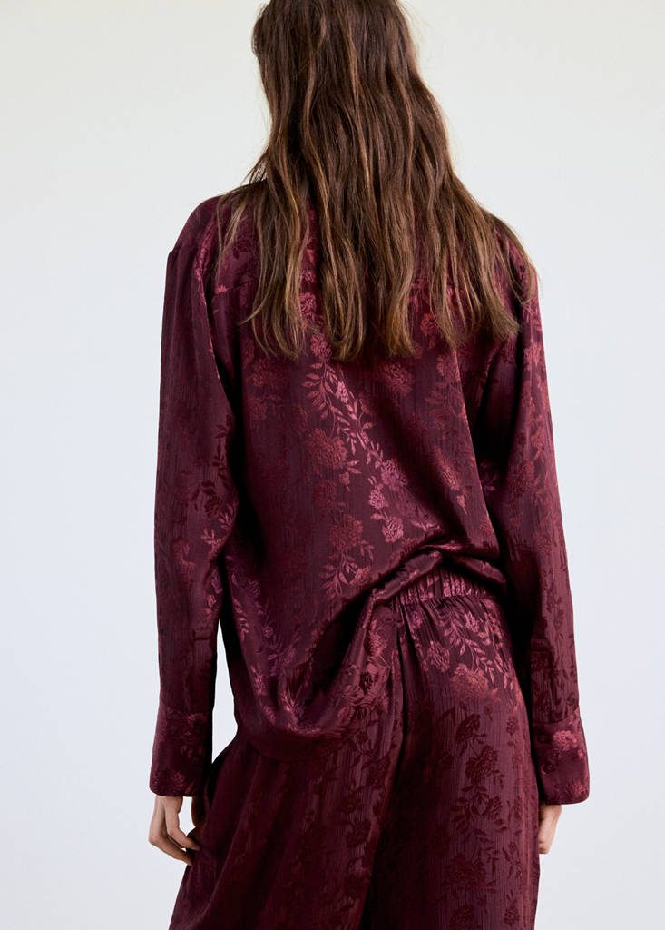 SHIRT CAMMEO-X — Burgundy