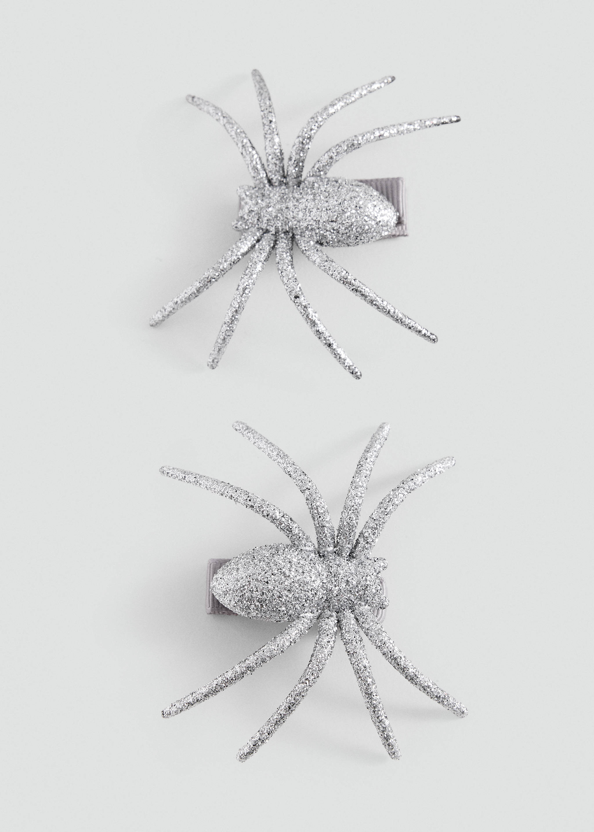 Pack of 2 Halloween spider hair clips - Article without model