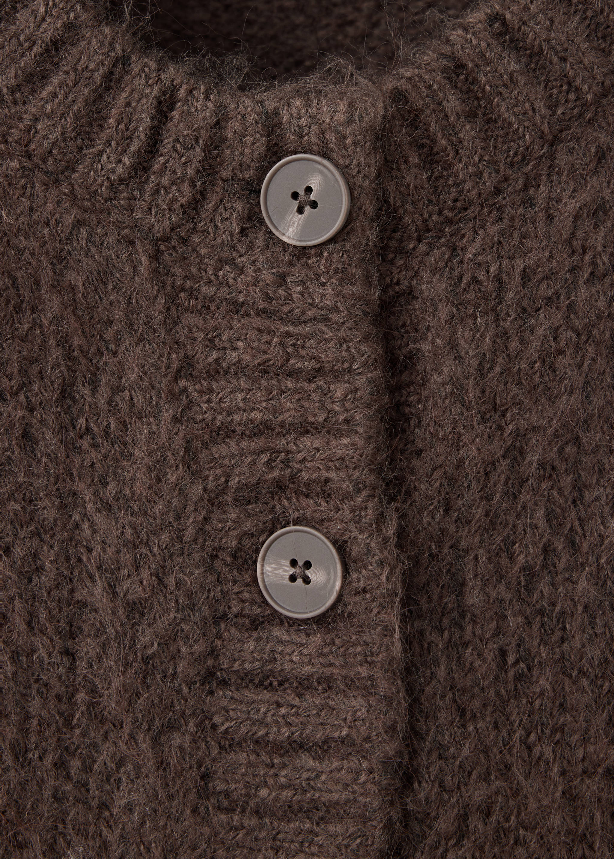 Knitted gilet with buttons - Details of the article 8