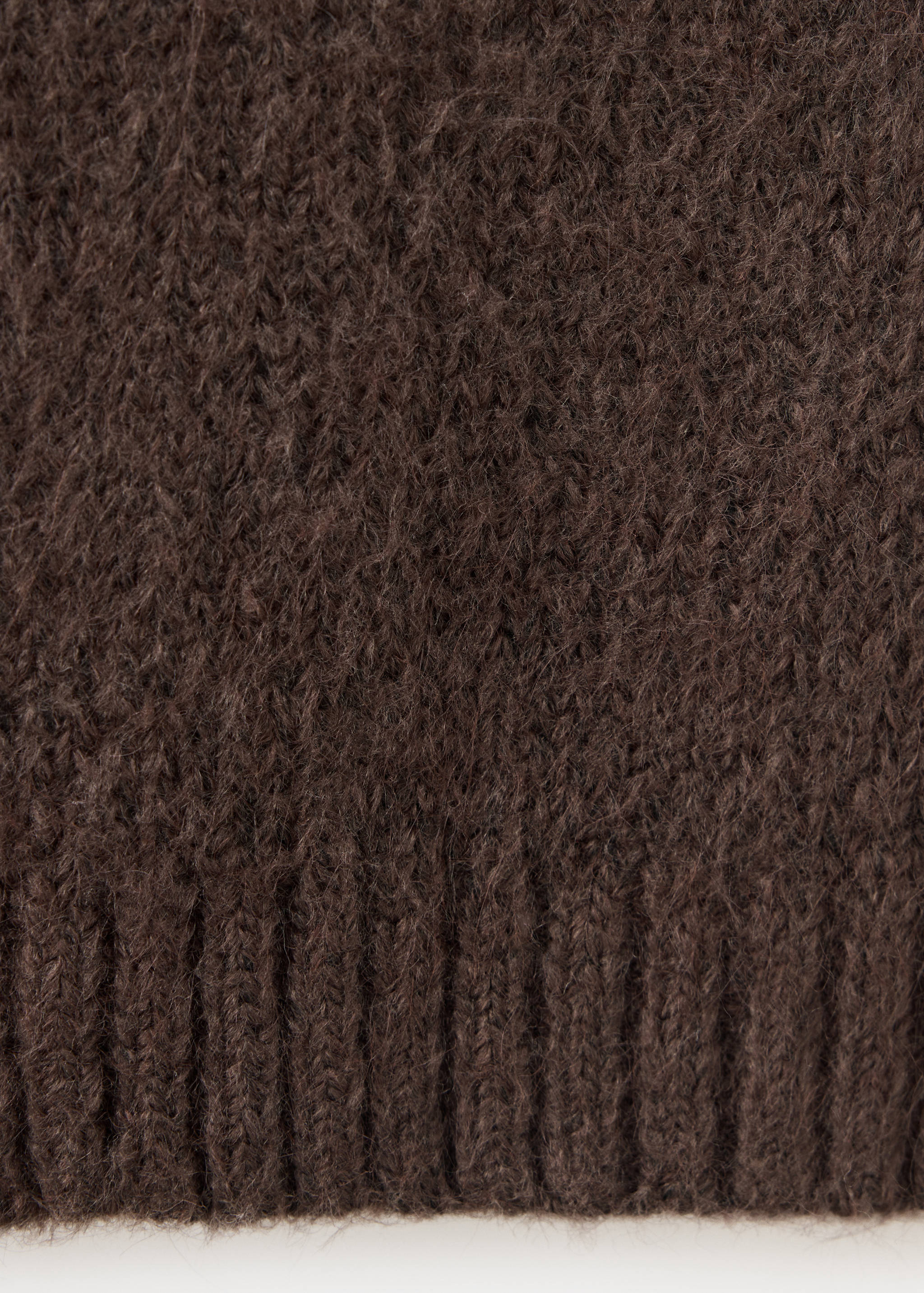 Knitted gilet with buttons - Details of the article 0