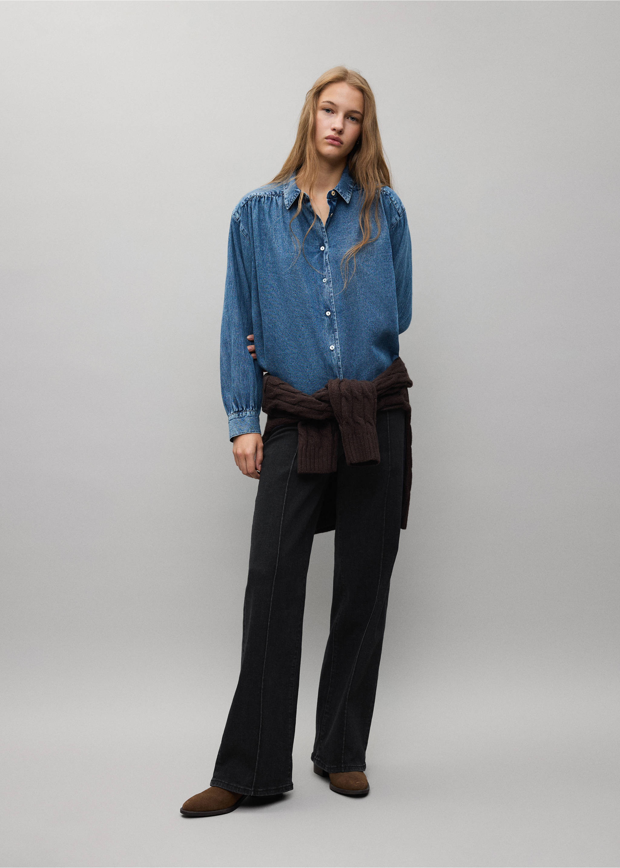 JEANS HOLLY - Plan général, Black denim. Ref: 37057128-00.