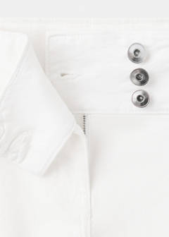 Wide-leg jeans with crossover closure — Off White 6