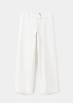 Wide-leg jeans with crossover closure — Off White 5