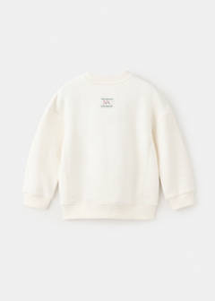 Printed cotton sweatshirt — Aqua Green 7