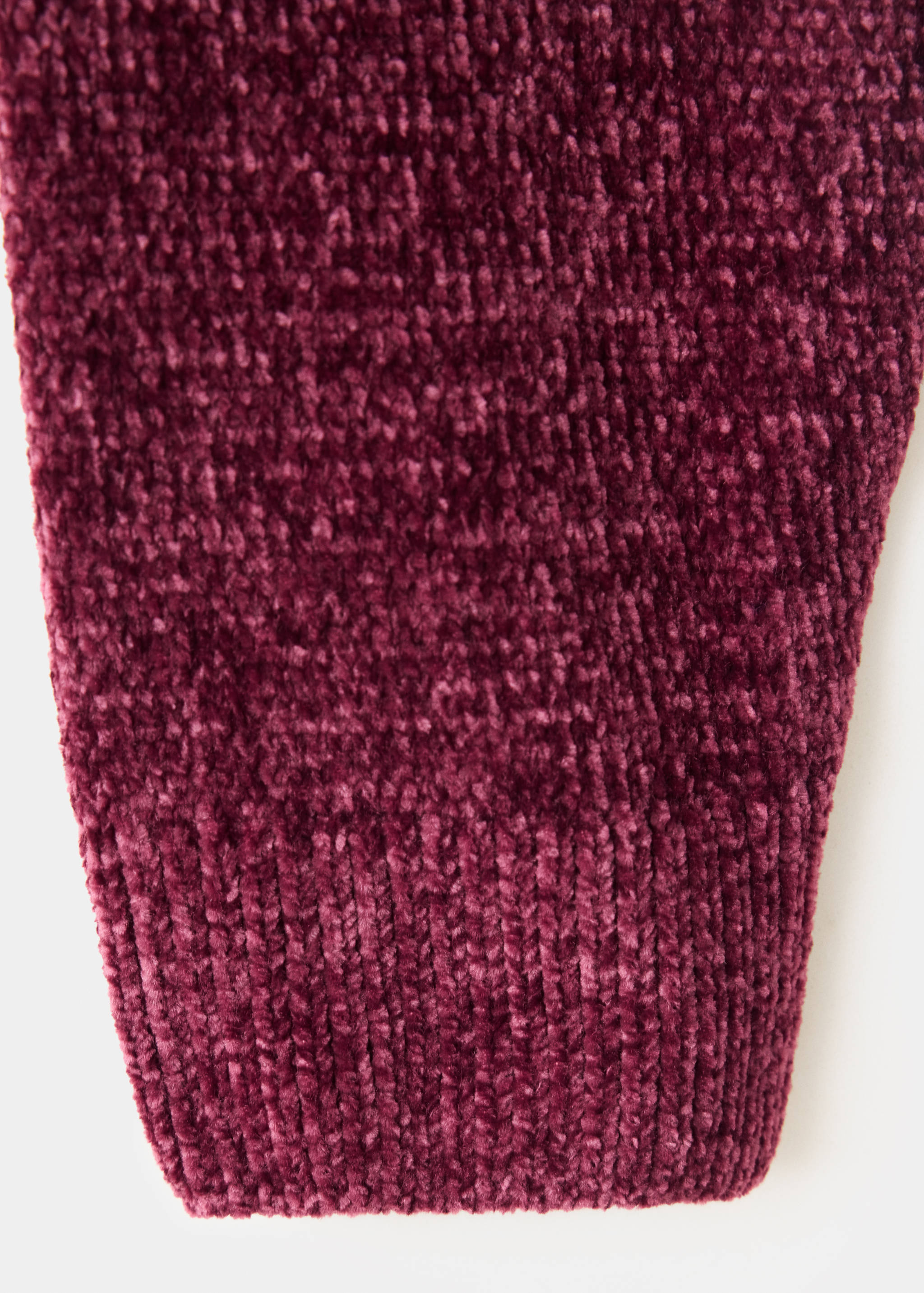 Chenille knit sweater - Details of the article 0