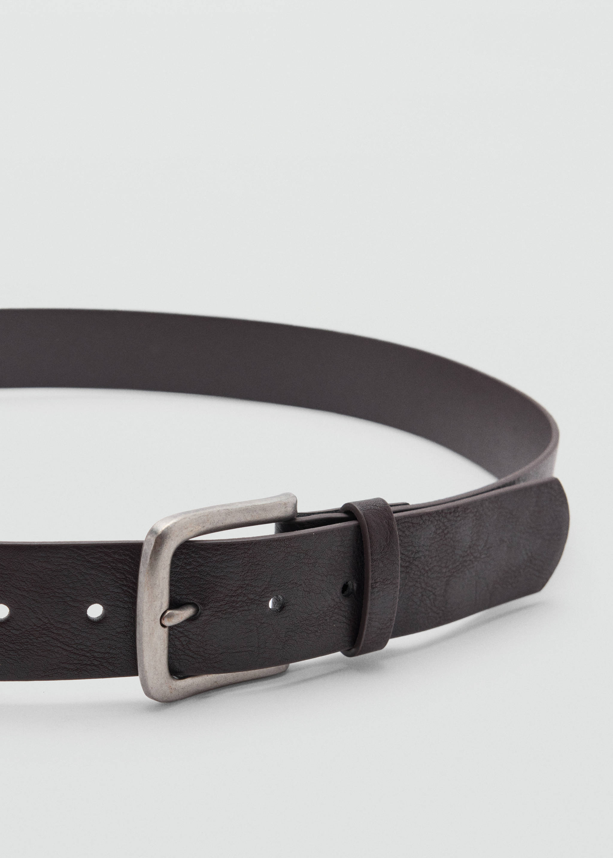 Faux-leather belt - Medium plane