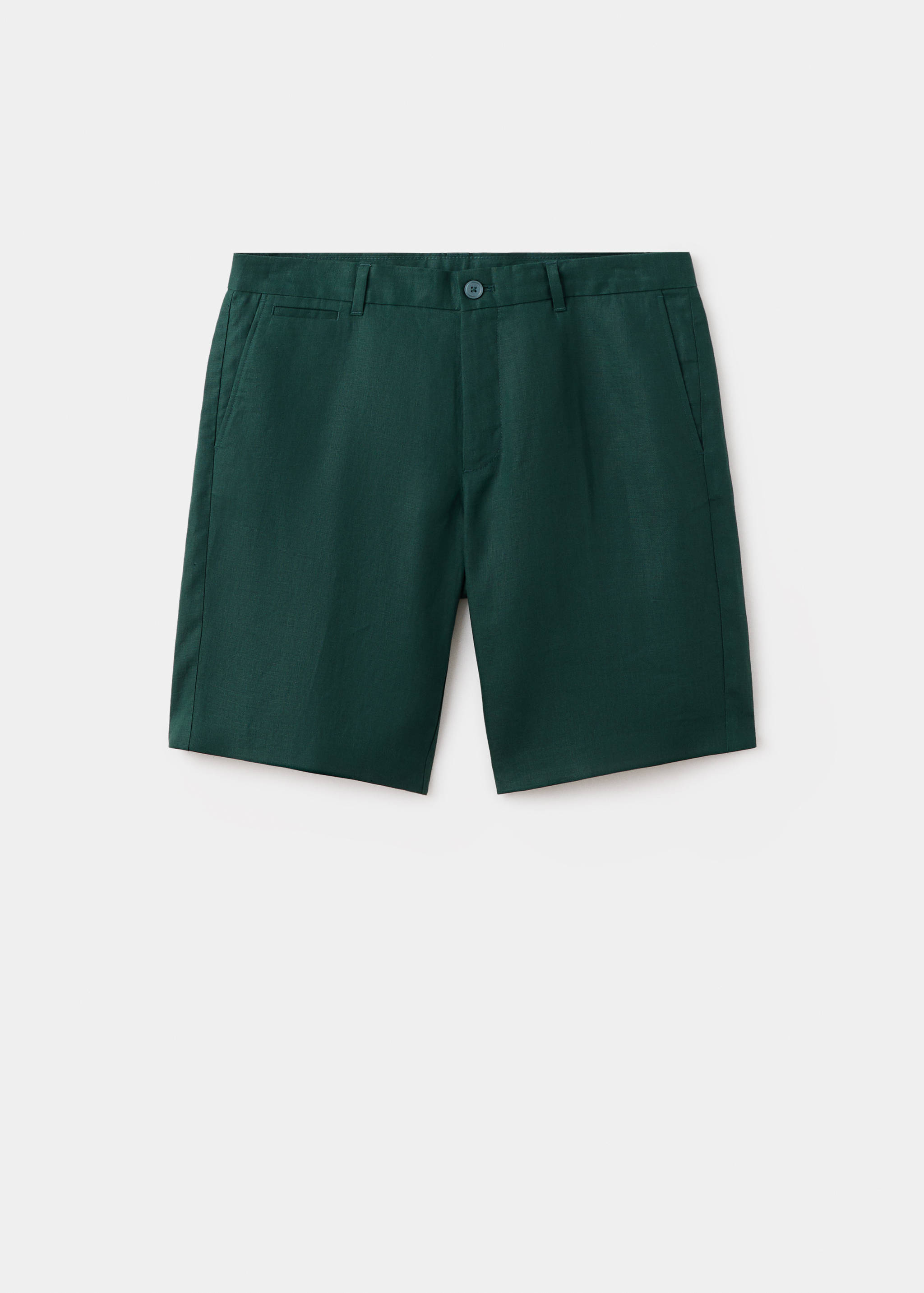 Bermuda regular-fit 100 % lin - Article sans modèle