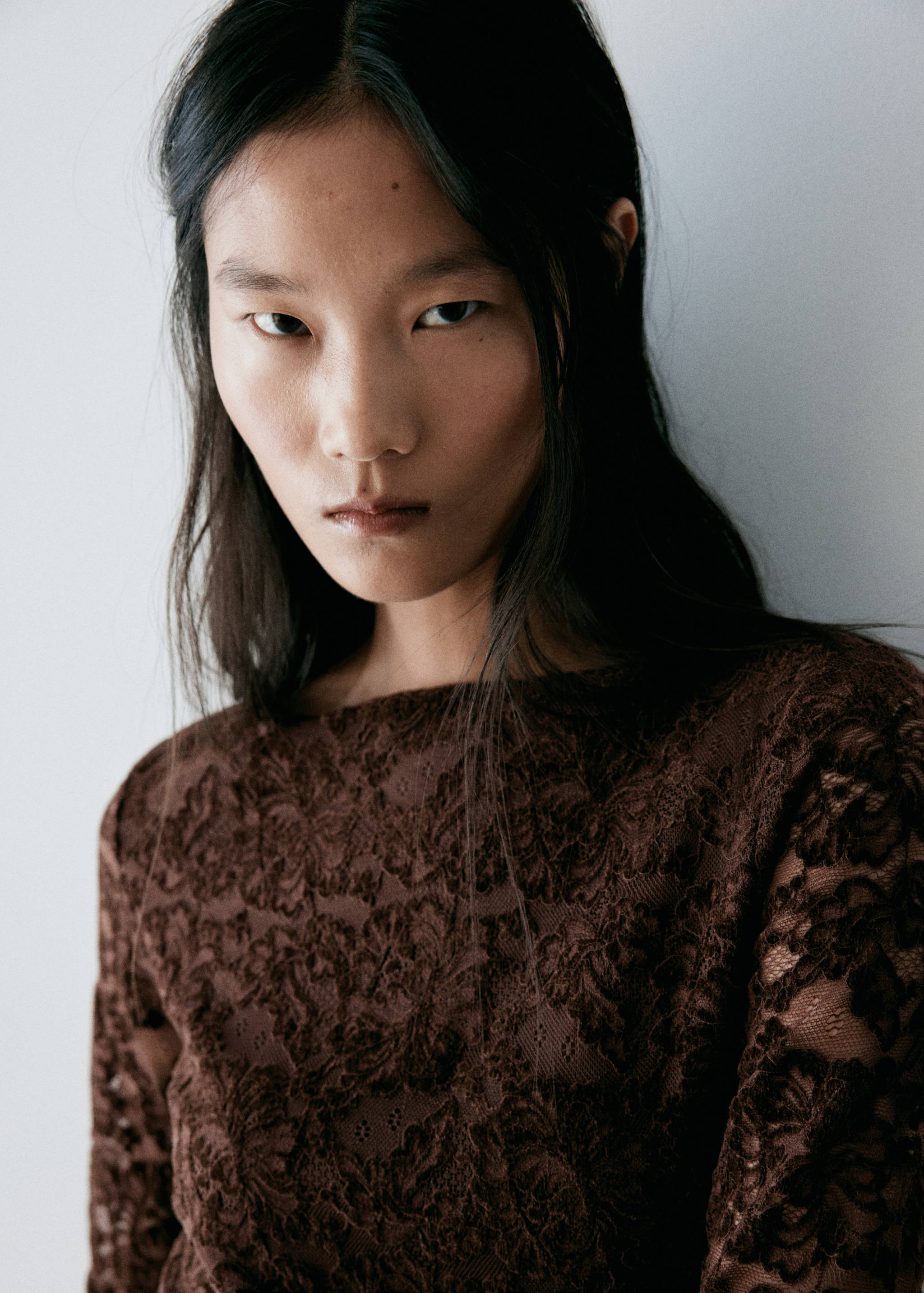 Velvet lace top - Details of the article 1