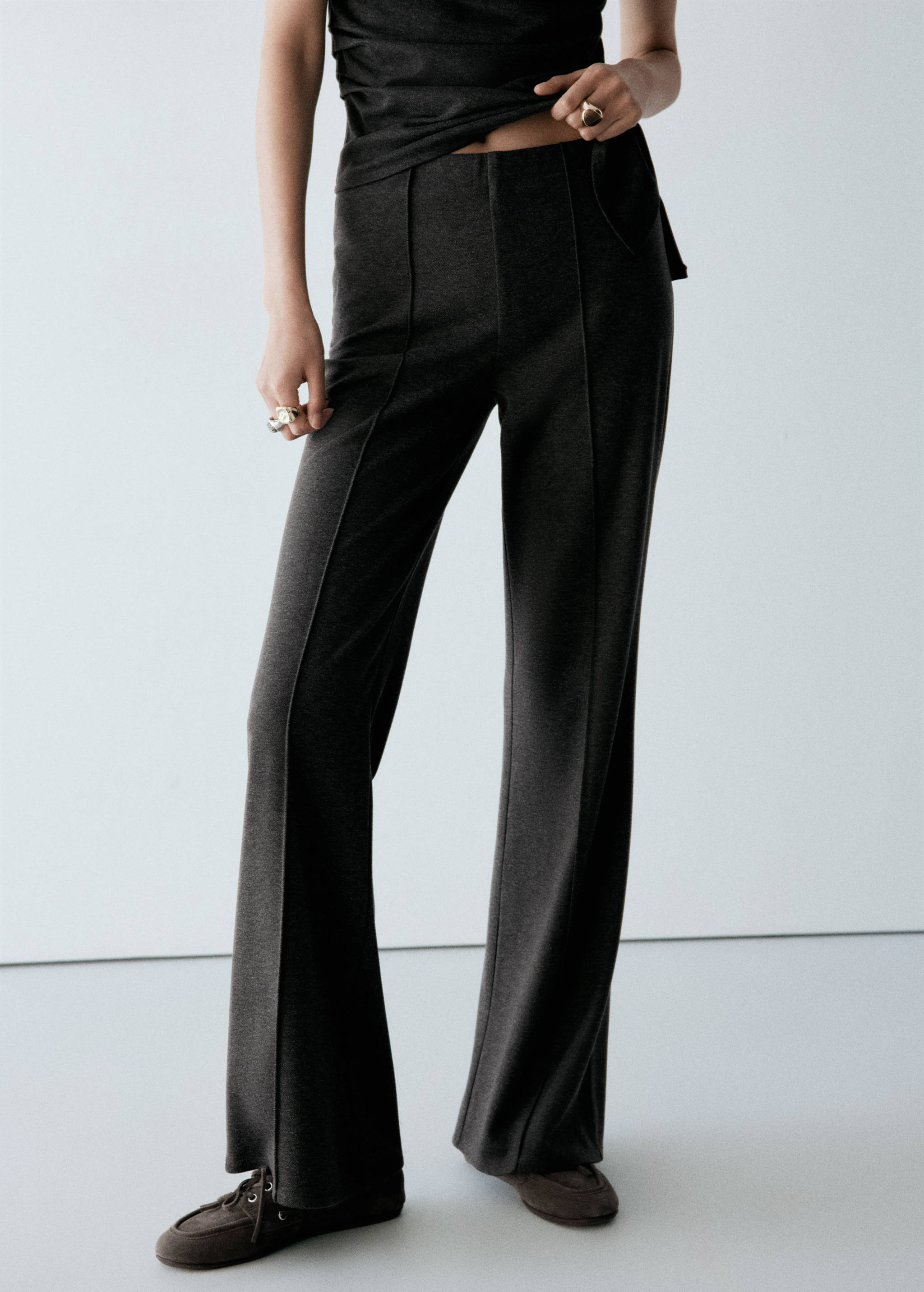 TROUSERS ISA - Medium plane