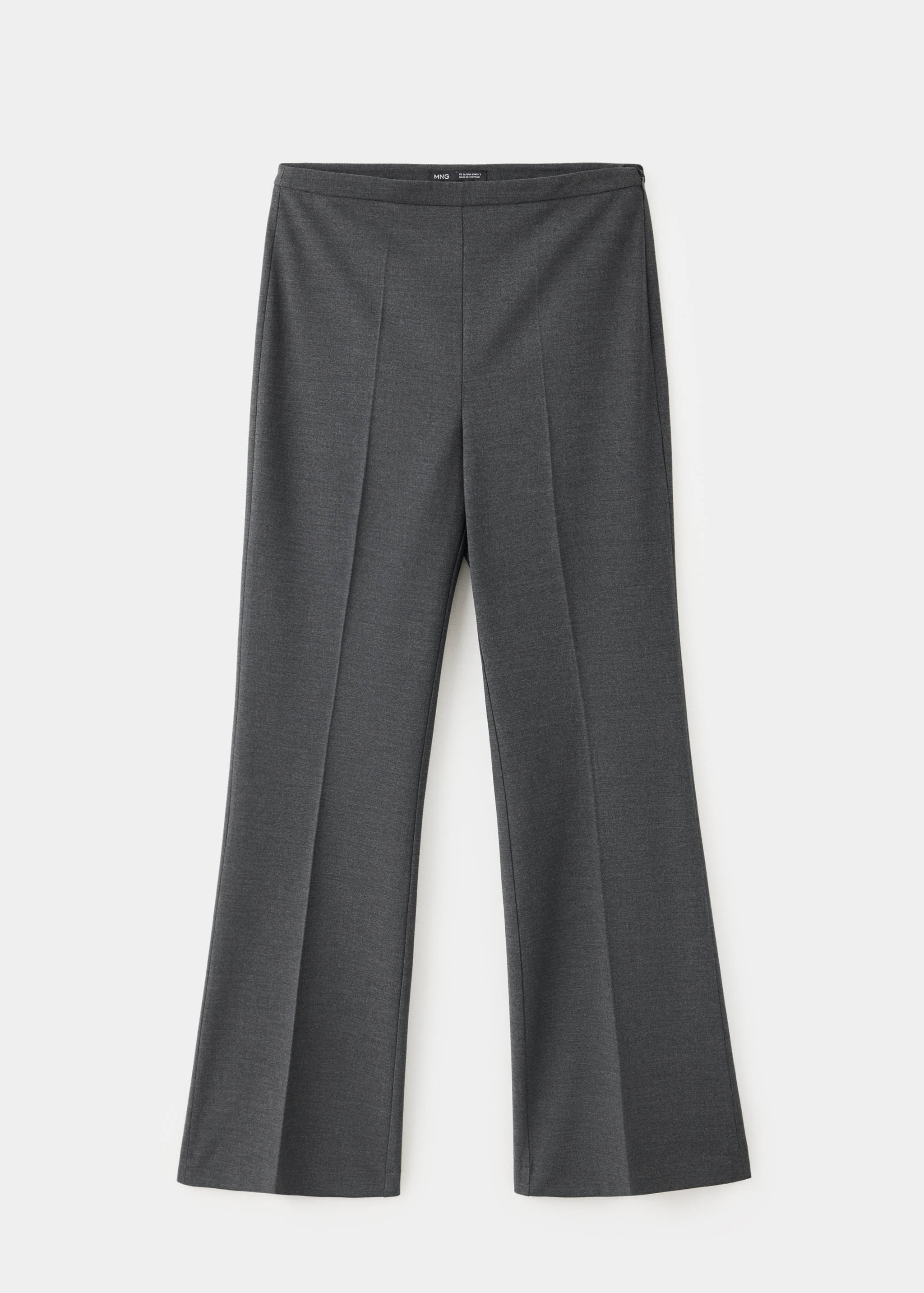 Pantalon flare à pli repassé - Article sans modèle