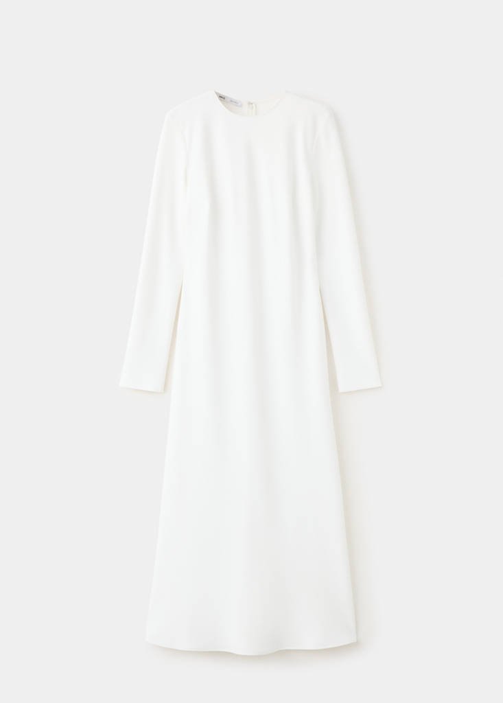 Long-sleeved maxi dress thumbnail 5
