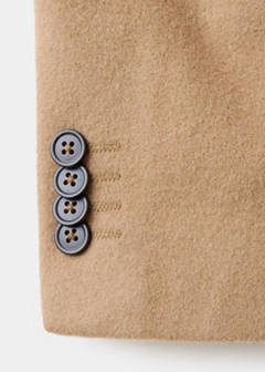 Long wool coat — Medium Brown 7