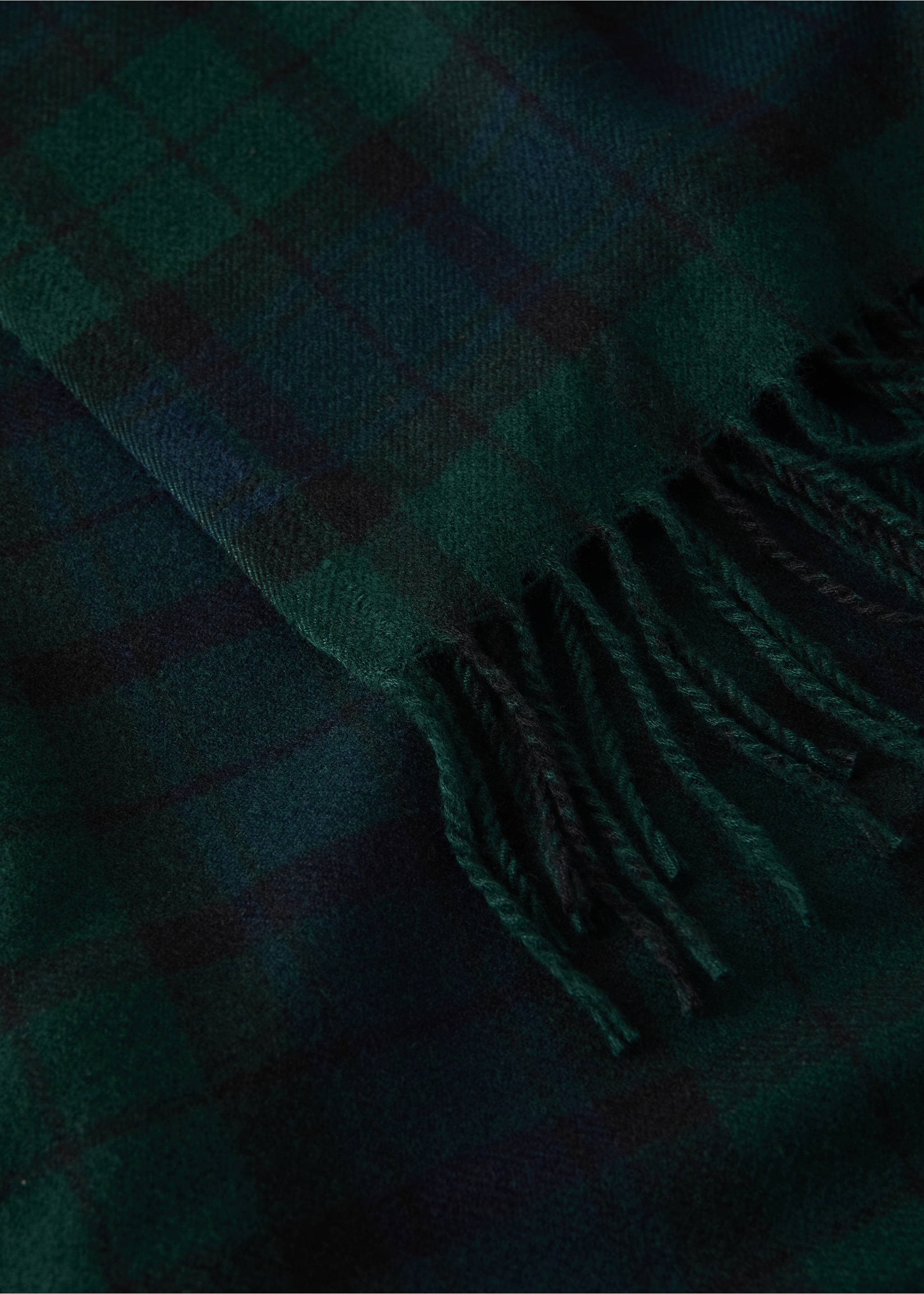 PLAID CLAUS - Detall de l'article 2, Blau. Ref: 37057897-00.