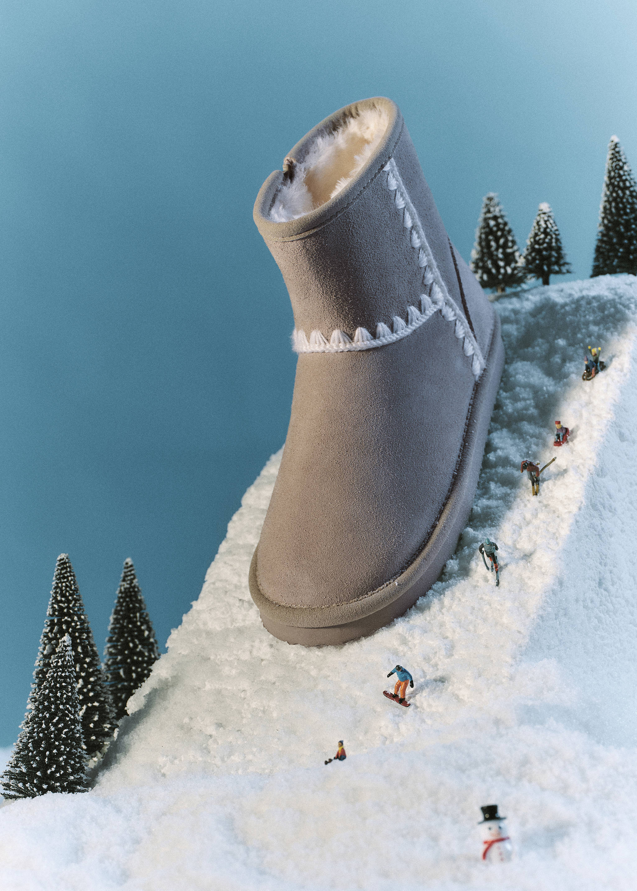 Bottines en cuir à détails brodés - Détail de l'article 5