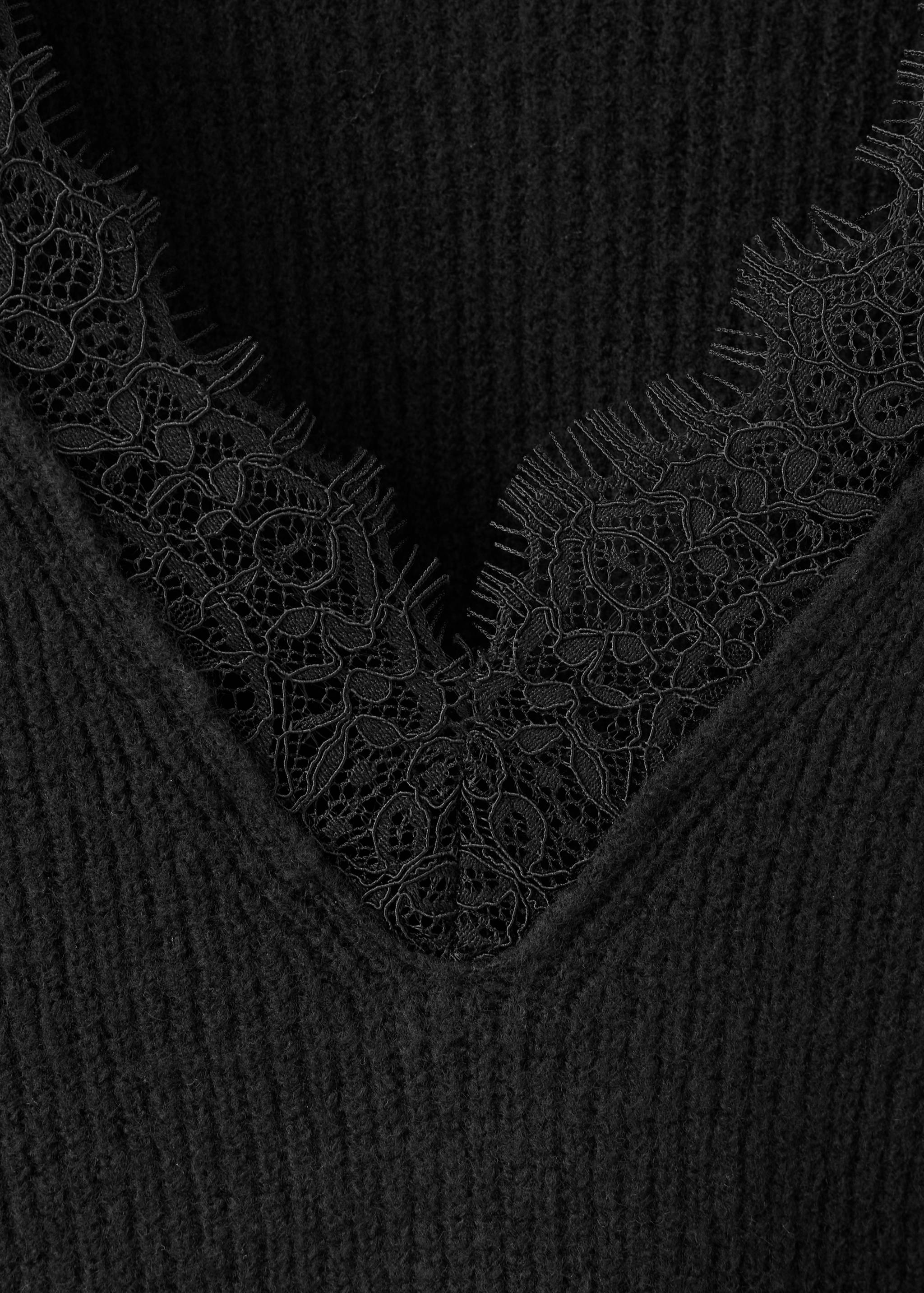 Jersey mit Spitzendetail am Rücken - Detail des Artikels 8