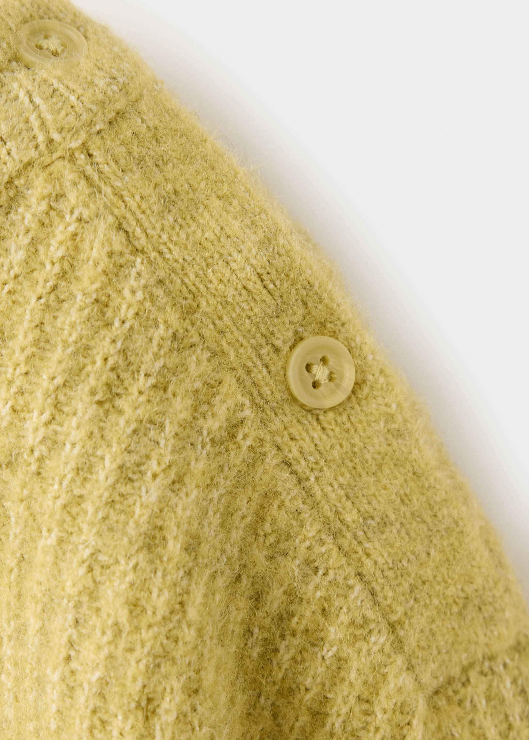 Pull-over maille côtelée boutons épaule - Détail de l'article 8