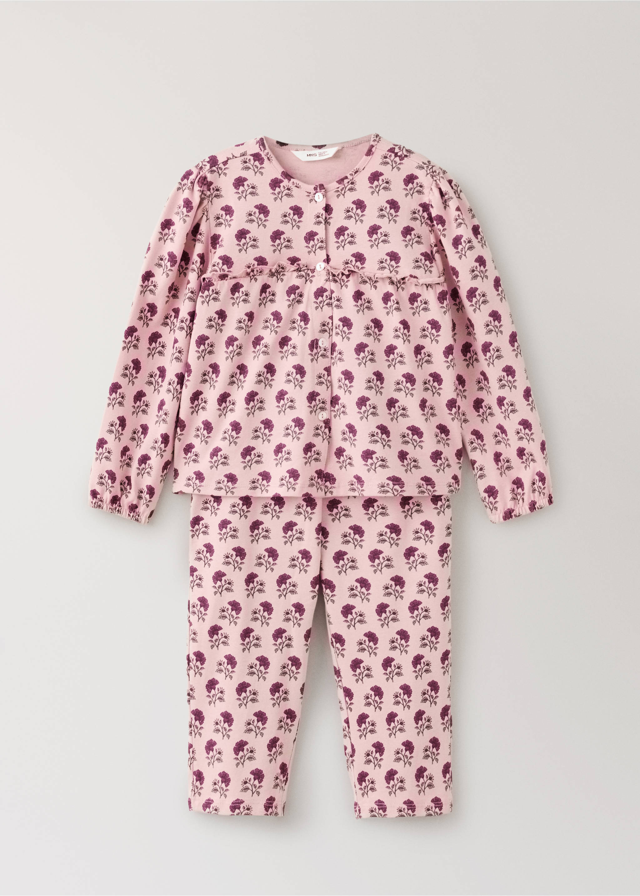 PYJAMA PJFLORMB - منتج دون نموذج, أرجواني فاتح/خفيف. Ref: 37057929-00.
