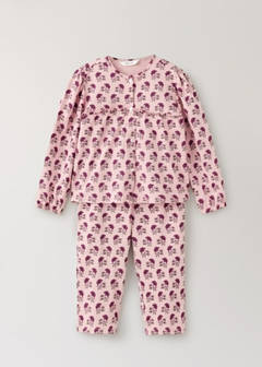 Floral-print pyjama set — Light/Pastel Purple 1