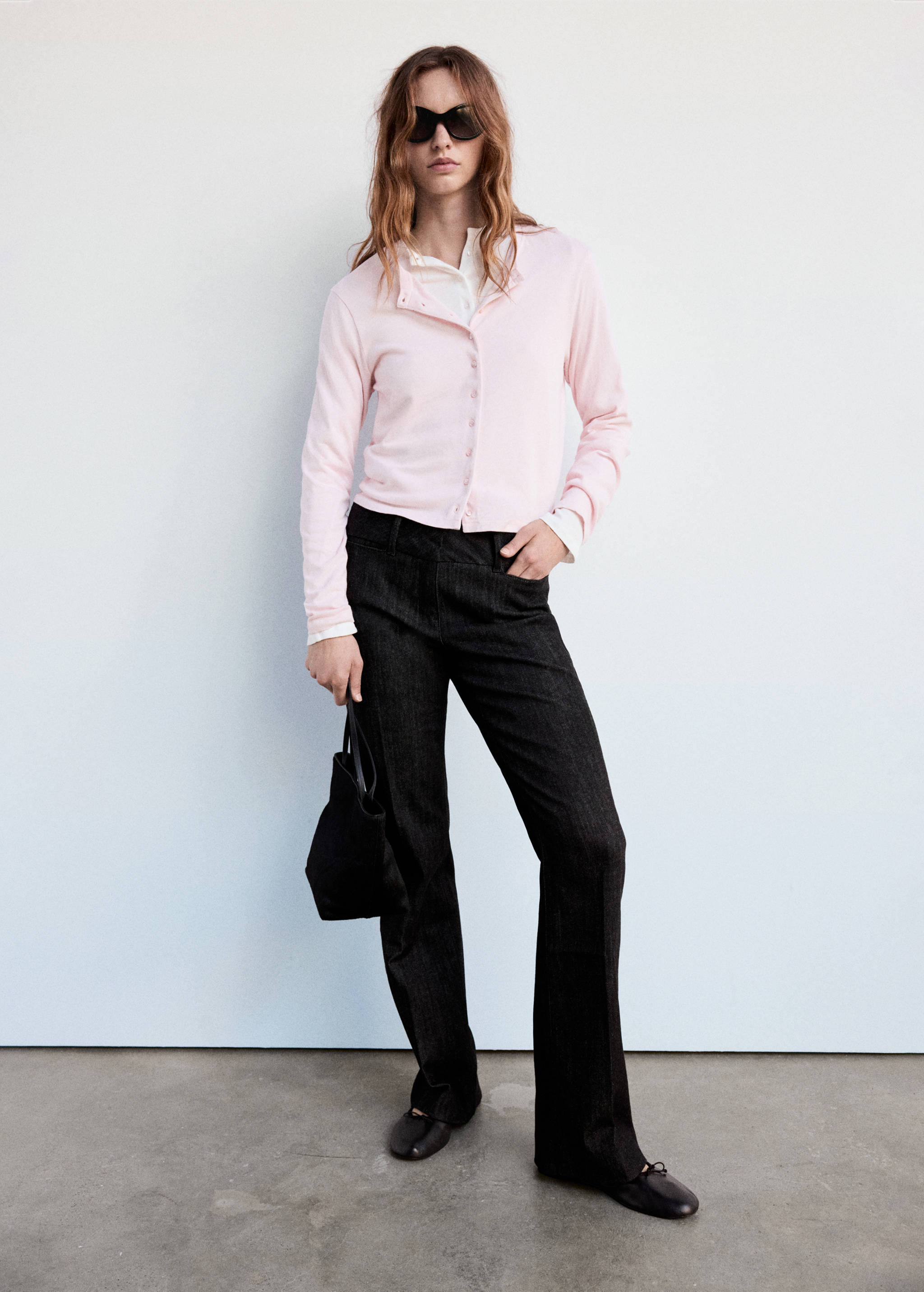 100% Cotton Button-Down T-Shirt - General plane
