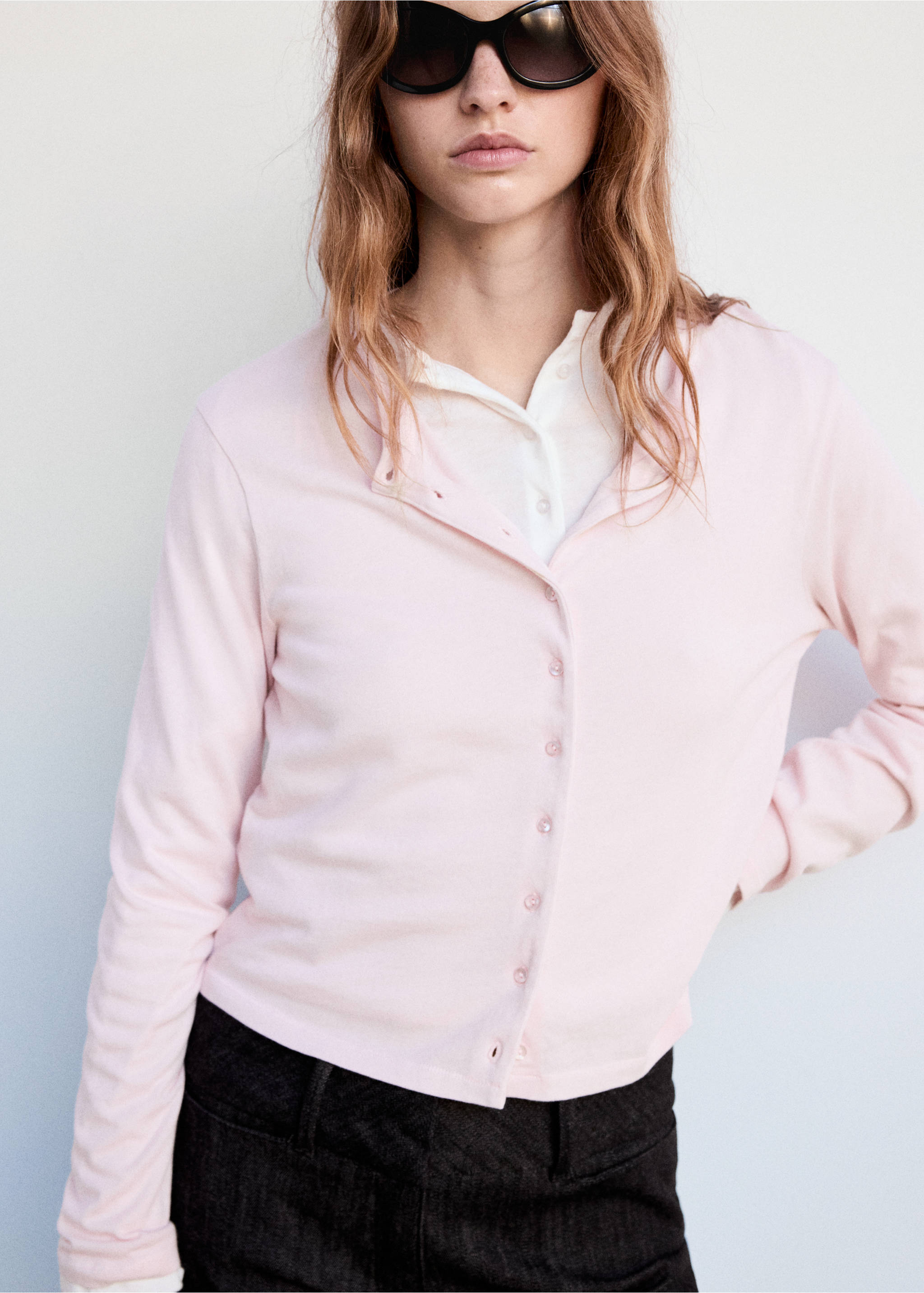 T-SHIRT RPSAMI - Plan moyen, Rose. Ref: 37057944-00.