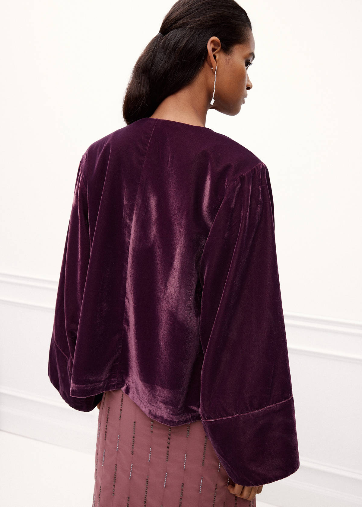 Velvet jacket — Light/Pastel Purple
