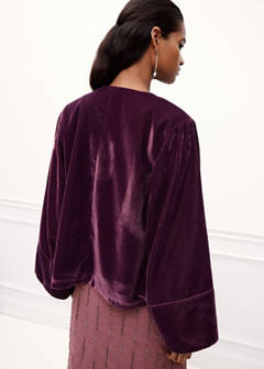 Velvet jacket — Light/Pastel Purple 4