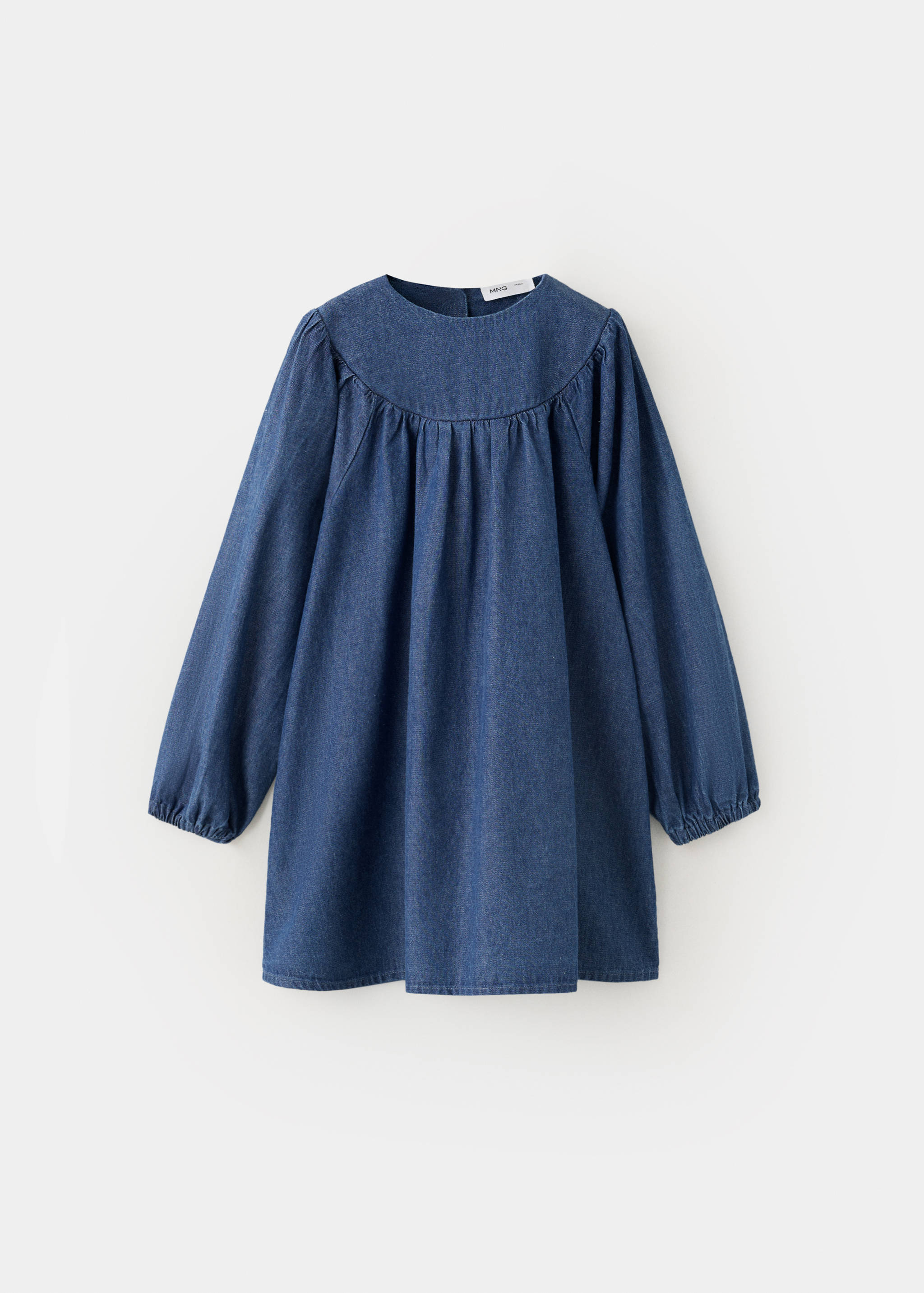 Robe en denim froncée - Article sans modèle