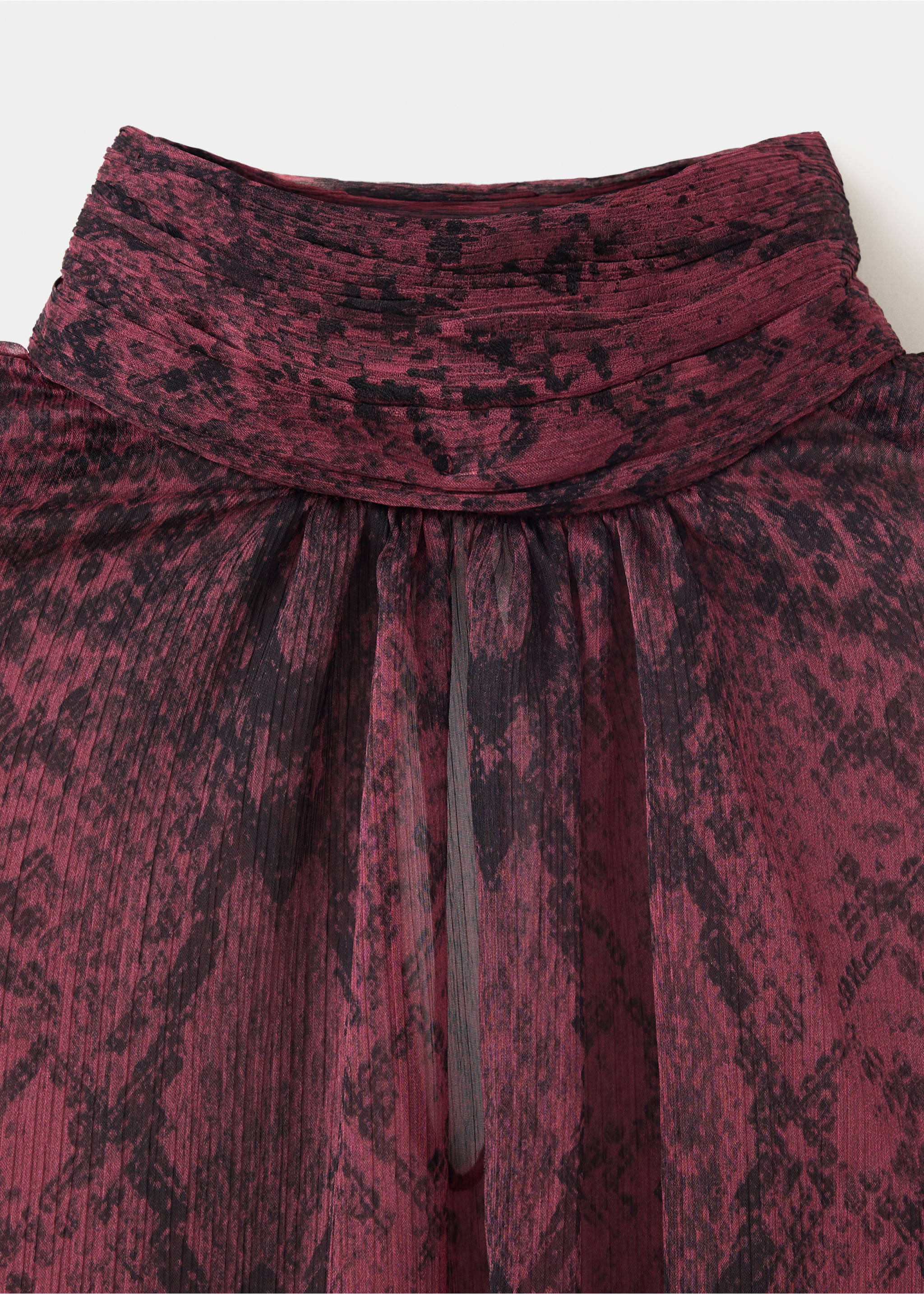 BLOUSE COBRE - Details of the article 8, Pink. Ref: 37058287-00.