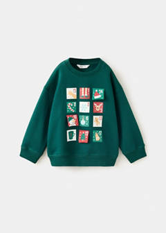 SWEATSHIRT SUDCAL — Dark Green 1