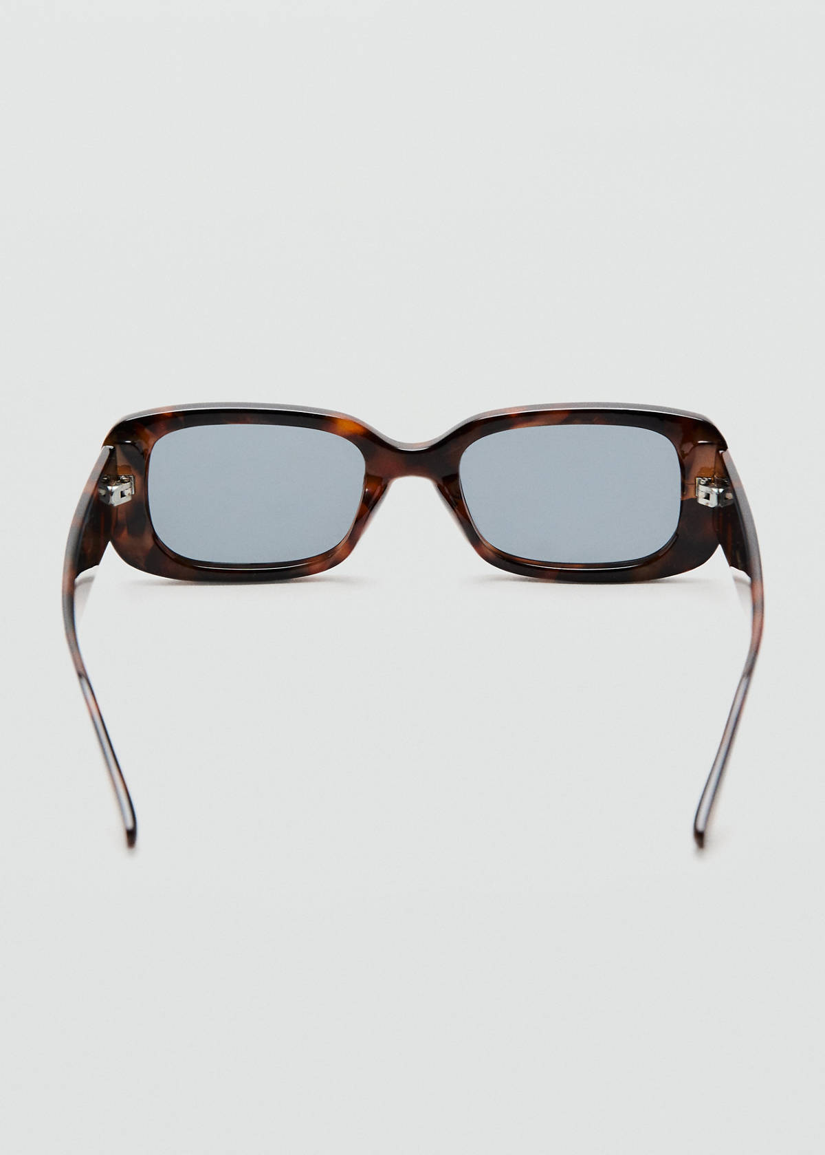 Rectangular-frame sunglasses — Chocolate