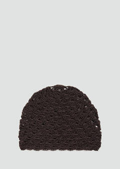 Crochet hat — Chocolate 1