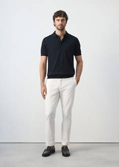 Prato cropped tapered chino trousers — Off White 2