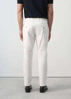 Prato cropped tapered chino trousers — Off White 3