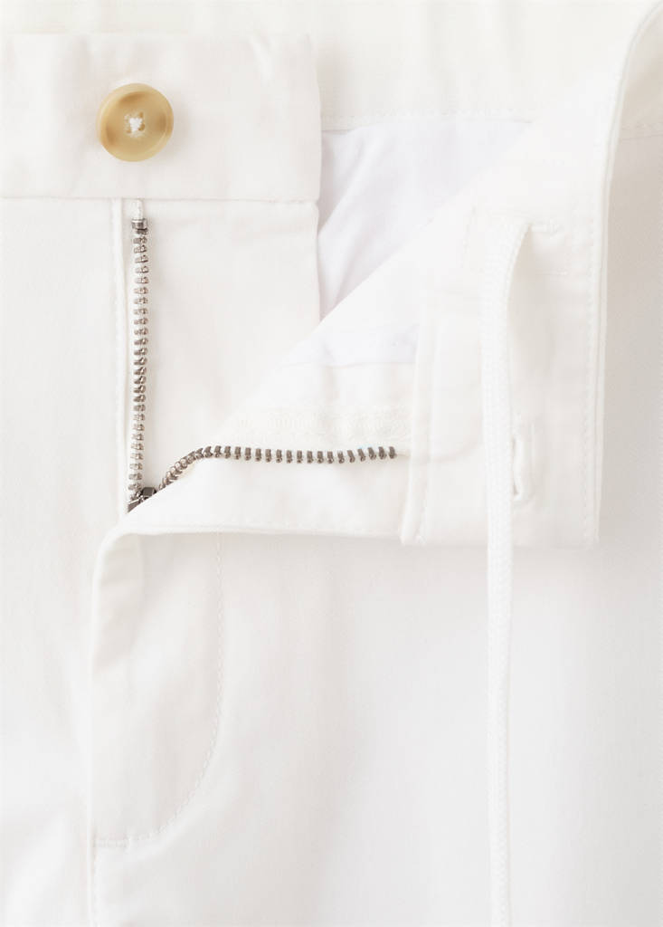 Prato cropped tapered chino trousers — Off White