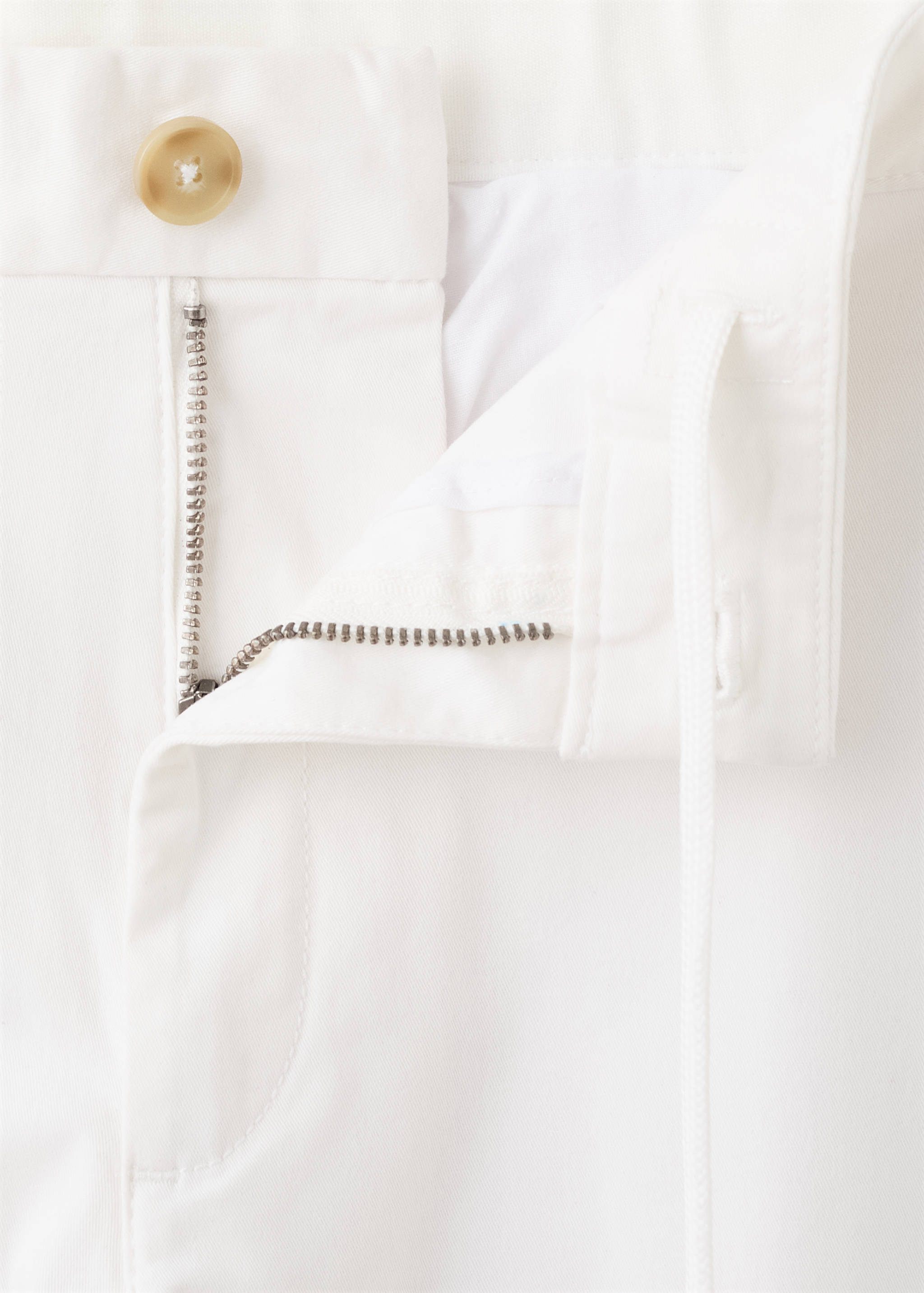 Prato cropped tapered chino trousers - Details of the article 8
