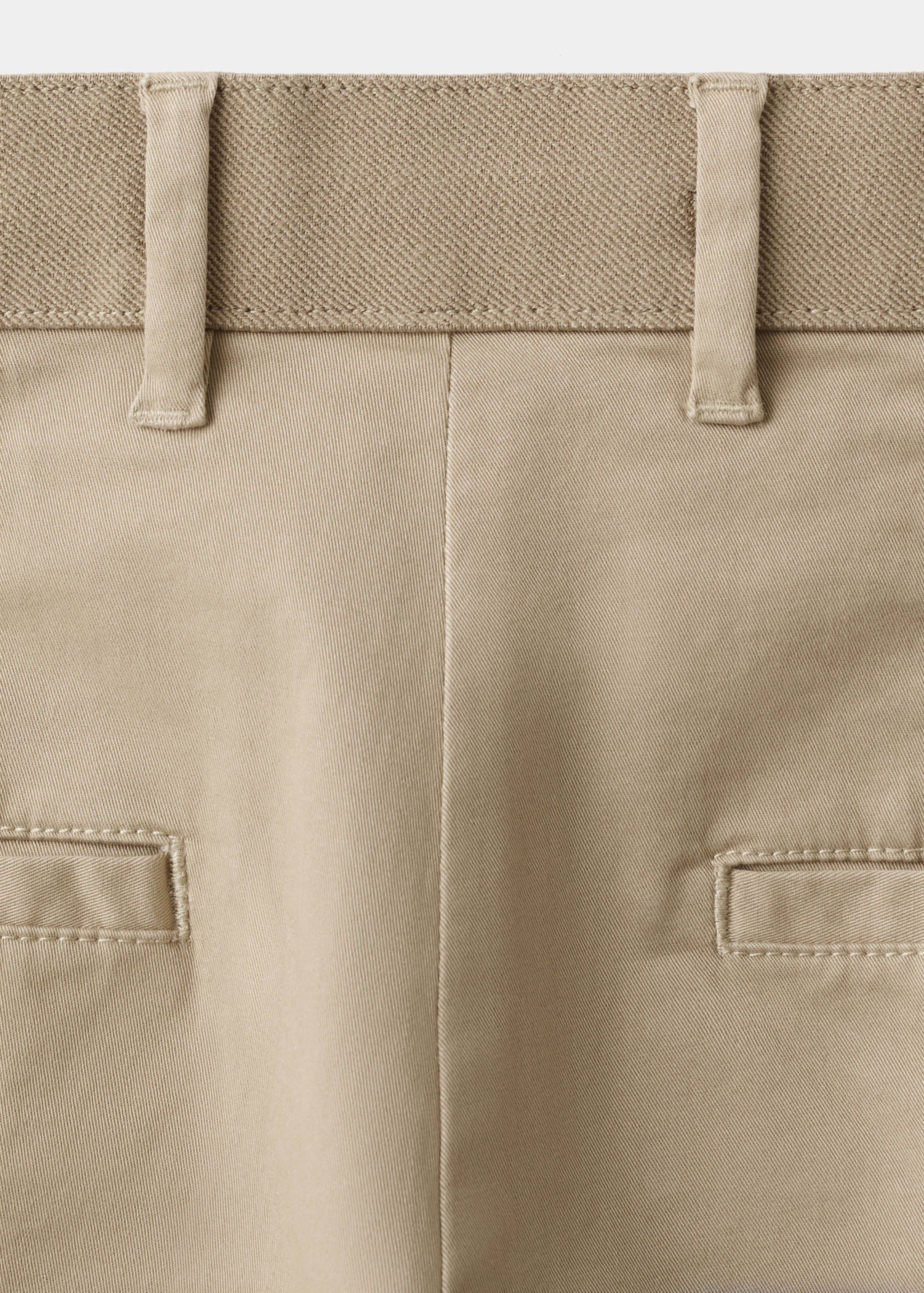Prato cropped tapered chino trousers - Details of the article 0