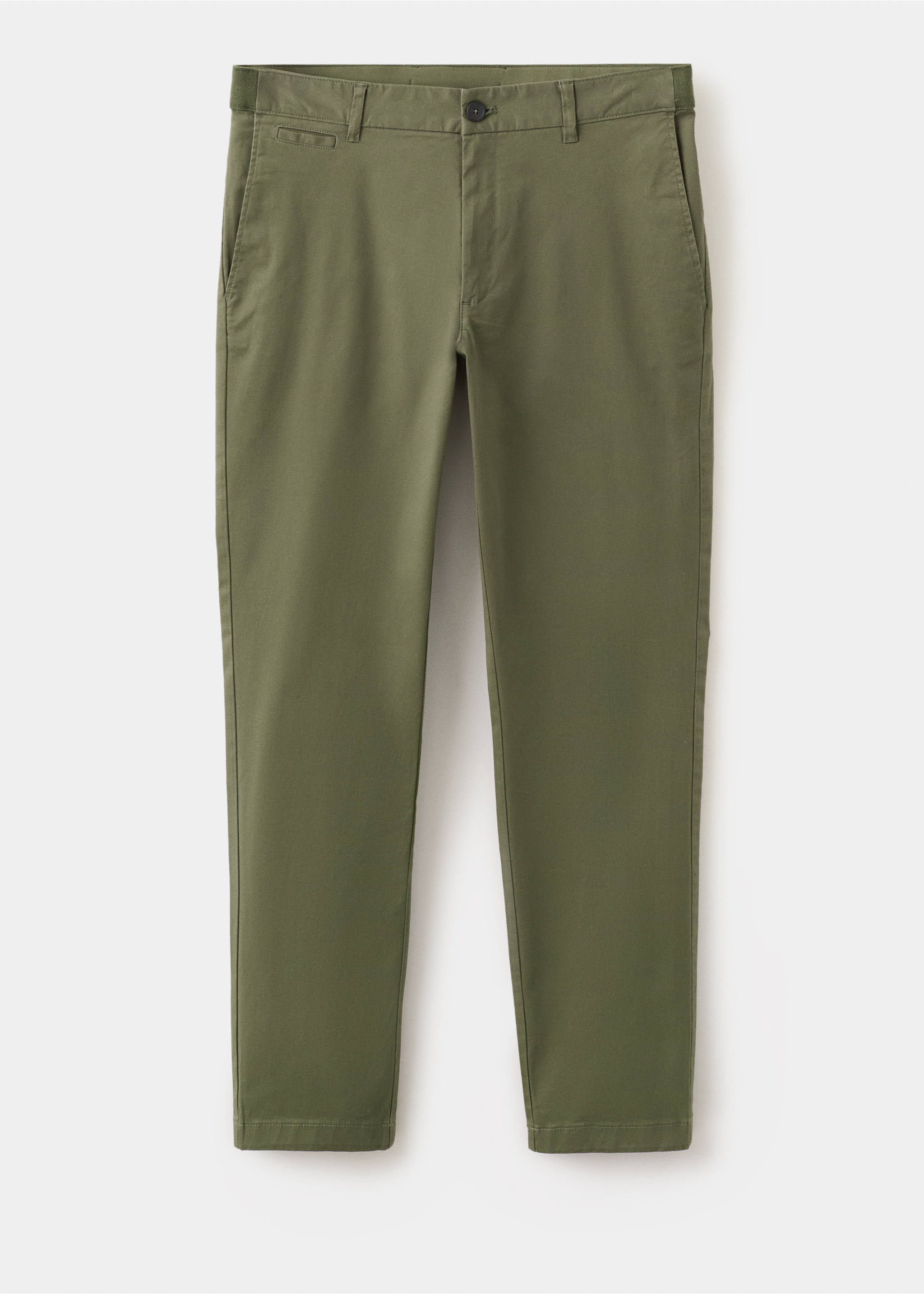 Pantalón Prato chino cropped tappered - Artículo sin modelo, Khaki. Ref: 37061332-00.