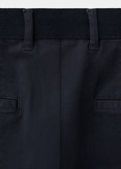 Prato cropped tapered chino trousers — Dark Navy 9