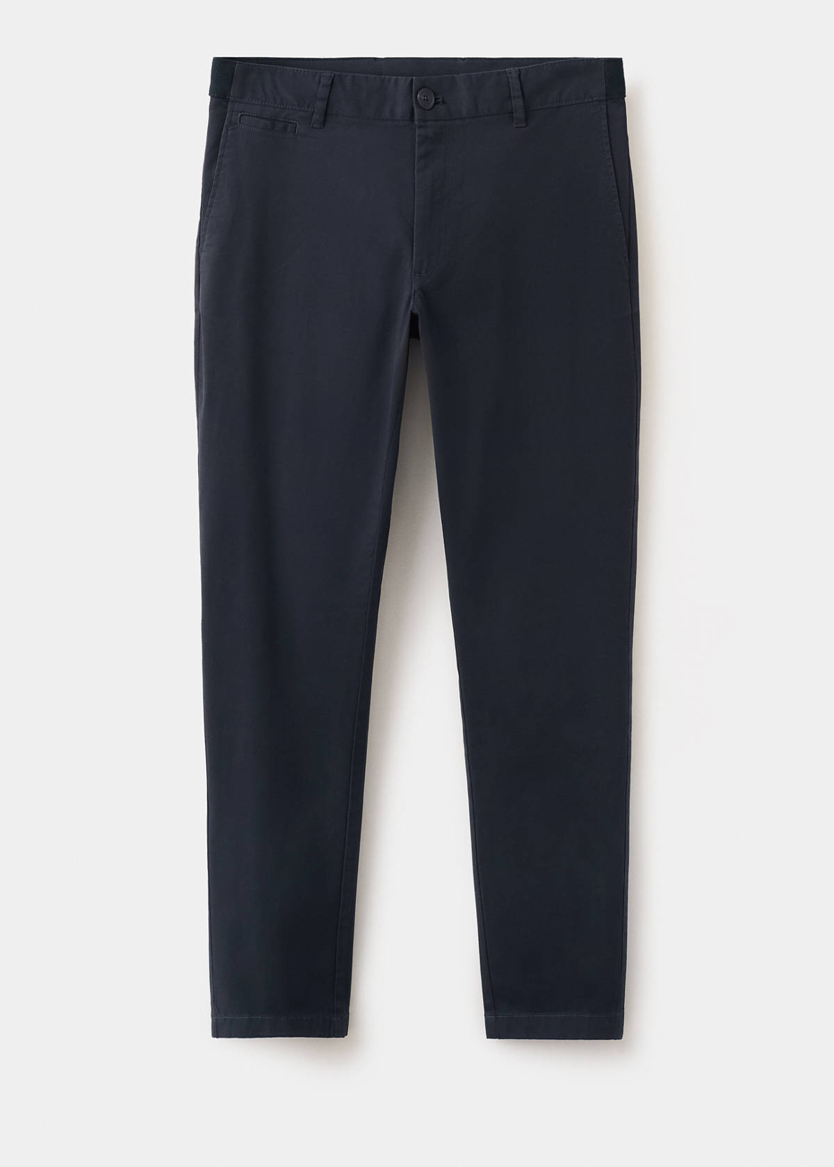 Prato cropped tapered chino trousers — Dark Navy