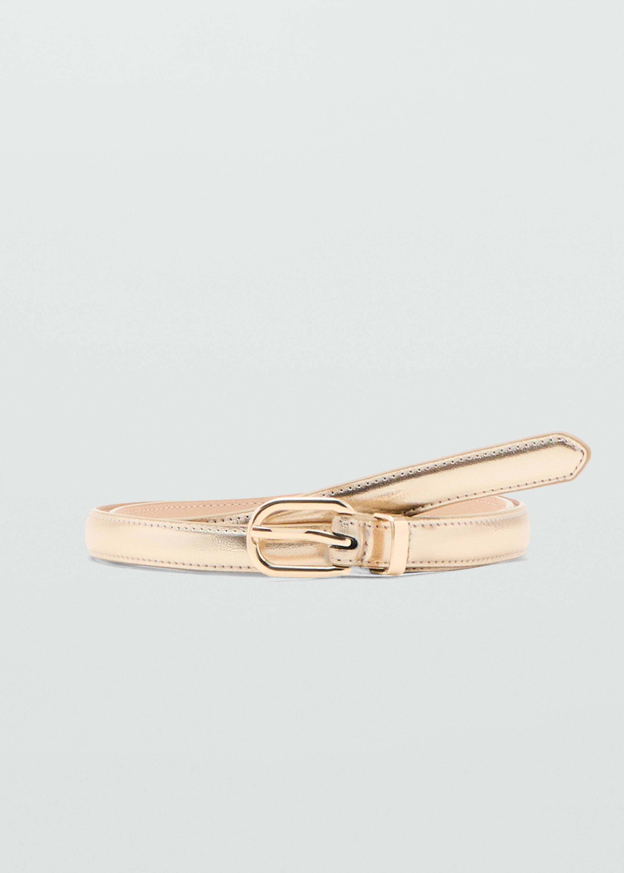 Buckle metallic belt - Article without model