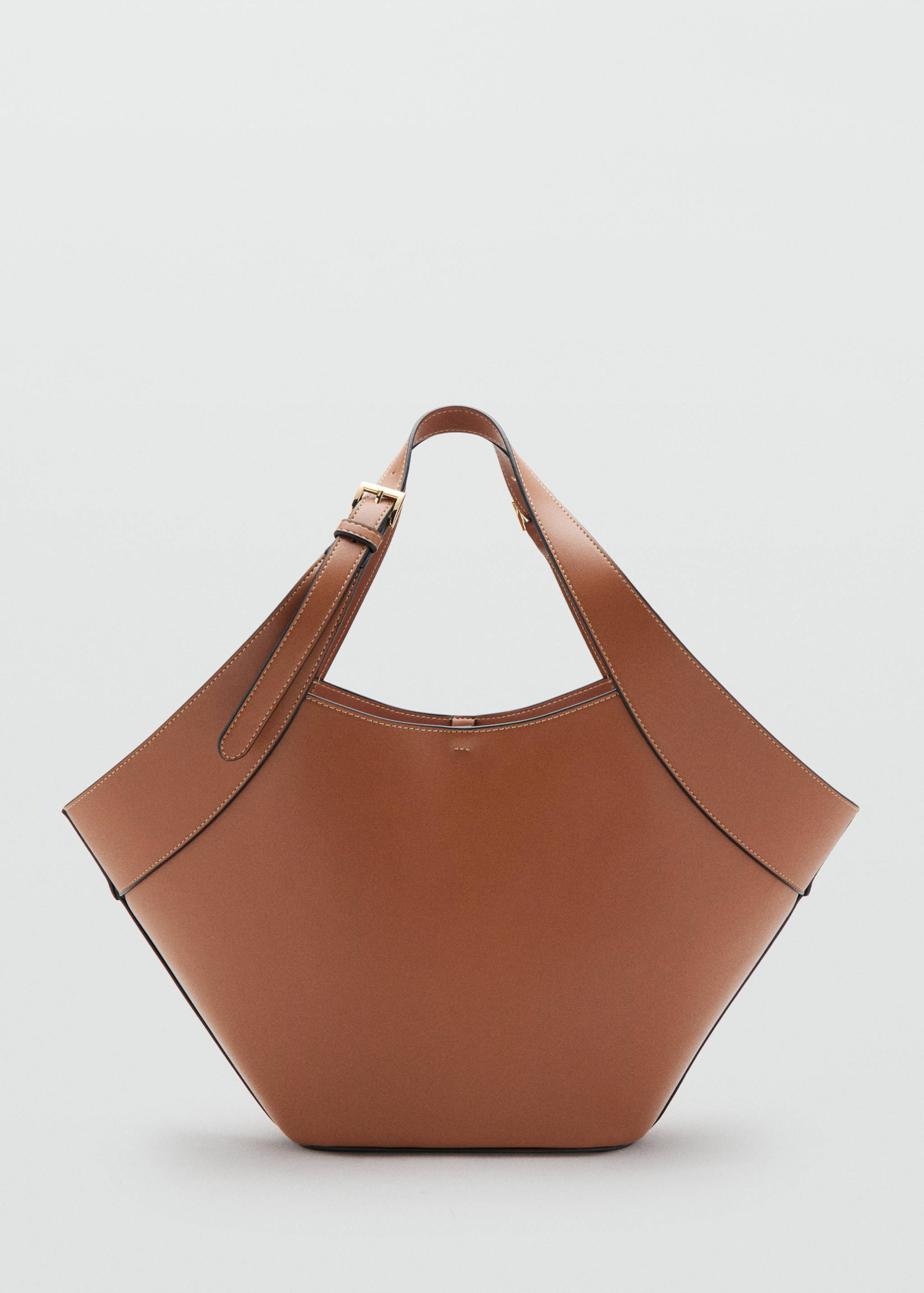 Grand sac porté épaule effet cuir - Article sans modèle