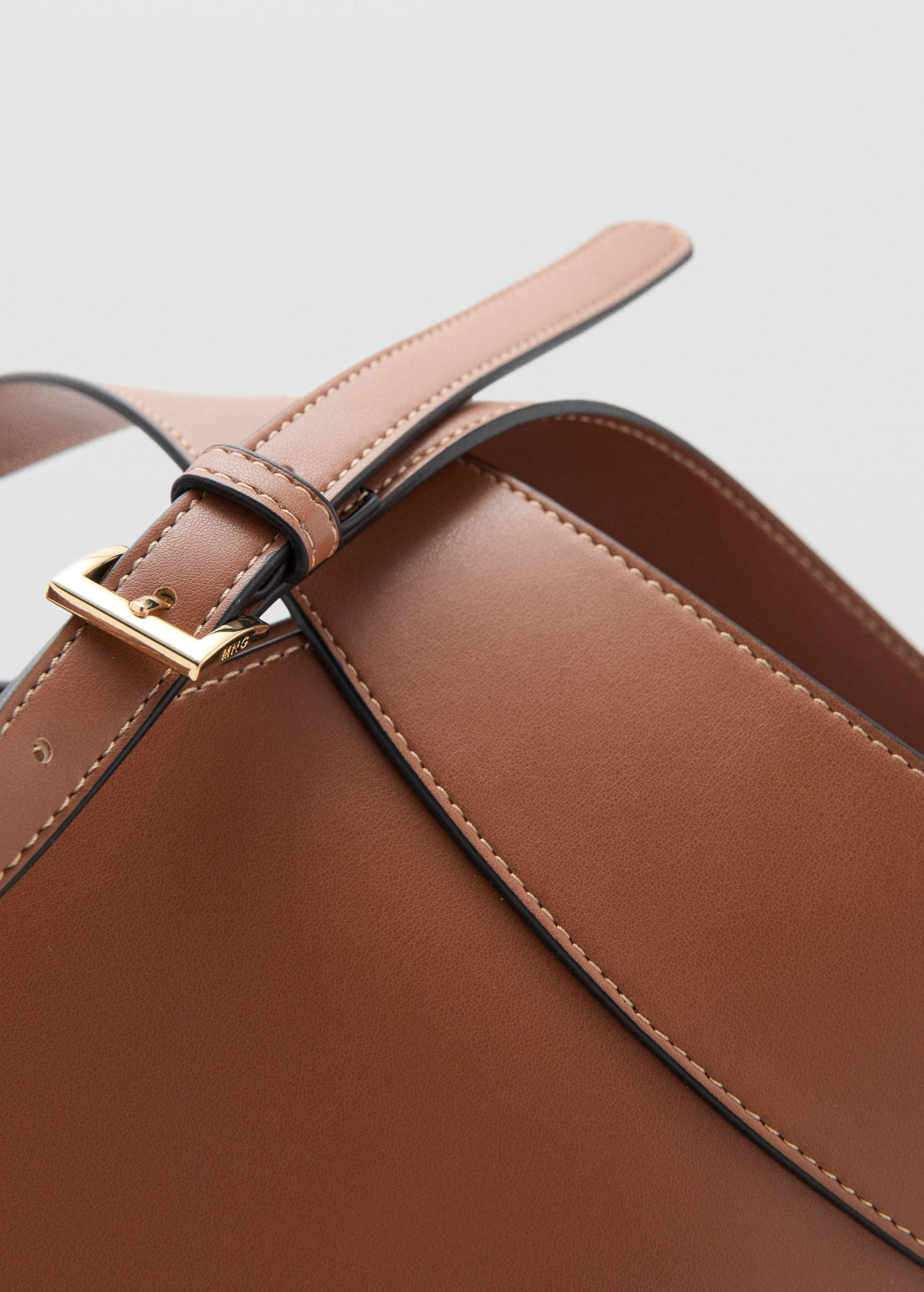 Grand sac porté épaule effet cuir - Détail de l'article 1