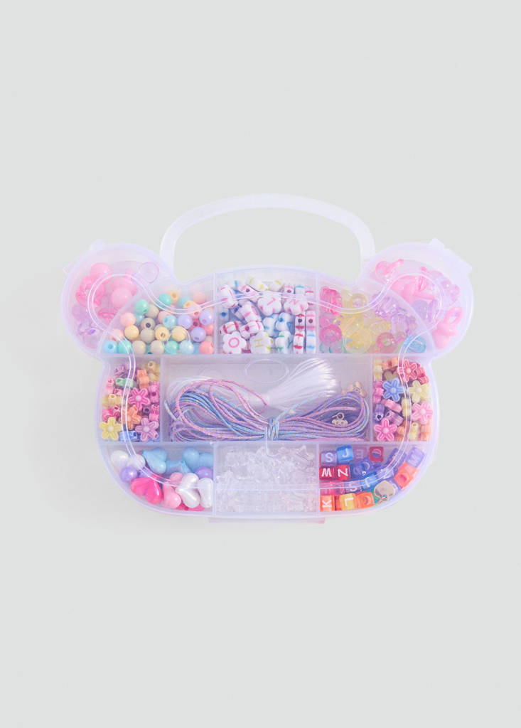 Necklace making set — Pink